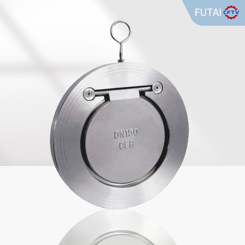 Stainless Steel Wafer Check Valve – Dual Plate, 304 / 316L, Spring Loaded