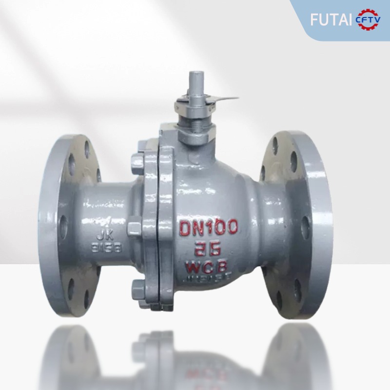 2PC Cast Steel Ball Valve – WCB Body with Stainless Steel Trim, API 600